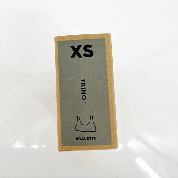 NIB Allbirds Trino Pull Over Bralette XS Boulder - Picture 5 of 6